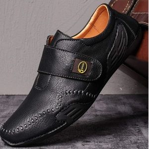 ⚡️NWOT Pumoes Causal Leather Loafers Slip-on Shoes Size 8